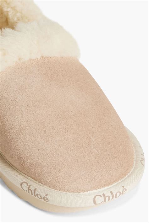 chloe slippers fashionette|chloe woody slippers.